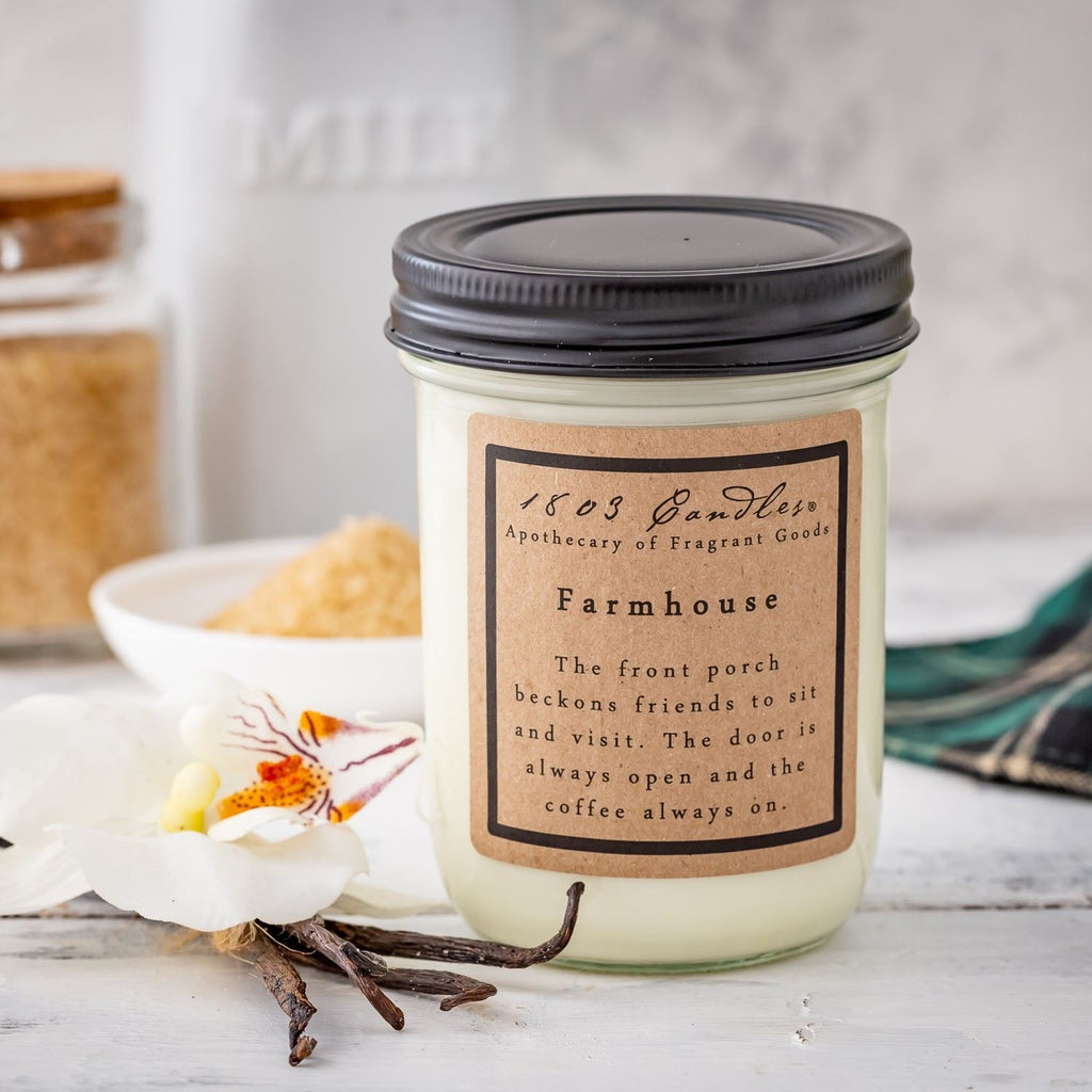 1803 14 Oz. Soy Candle- Farm House