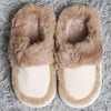 Faux Fur Suede Fuzzy Warm Slippers