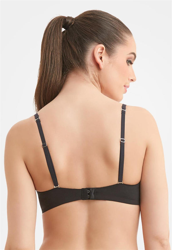 Montelle Allure light push up bra black