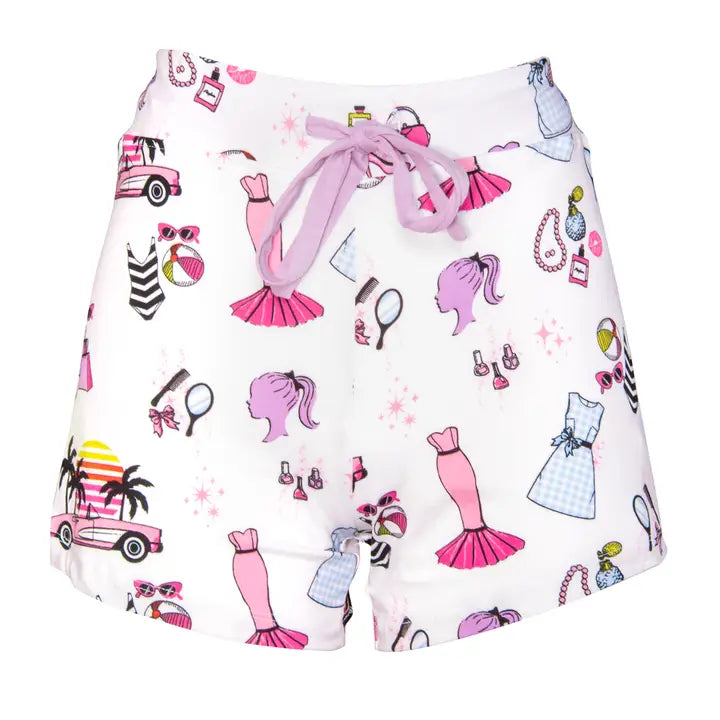 Malibu Girl Pajama Shorts Set