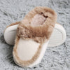 Faux Fur Suede Fuzzy Warm Slippers