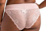 ELILA TANGA HIGHWAIST PANTY DUSTY ROSE